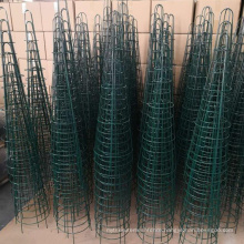 Tomatoes Growing Spiral Plant Stakes